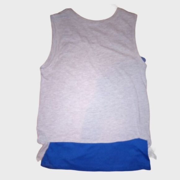 Justice double layer tank girls size 18 - Picture 2 of 4